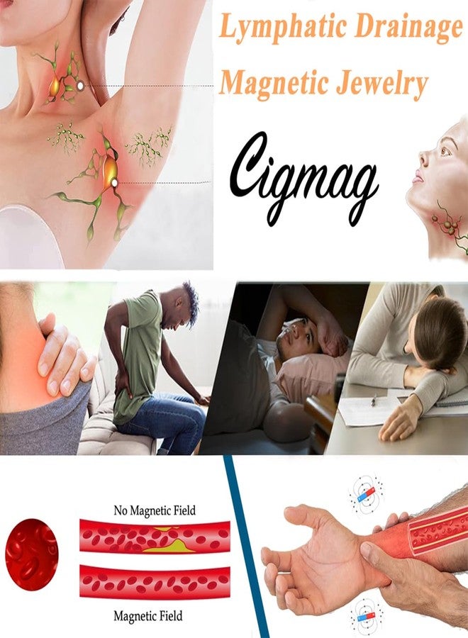 Cigmag Titanium Necklace for Men Women - Magnetic Necklace Ultra Strength Magnets - with Adjustable Sizing Tool and Present Box - Image 2